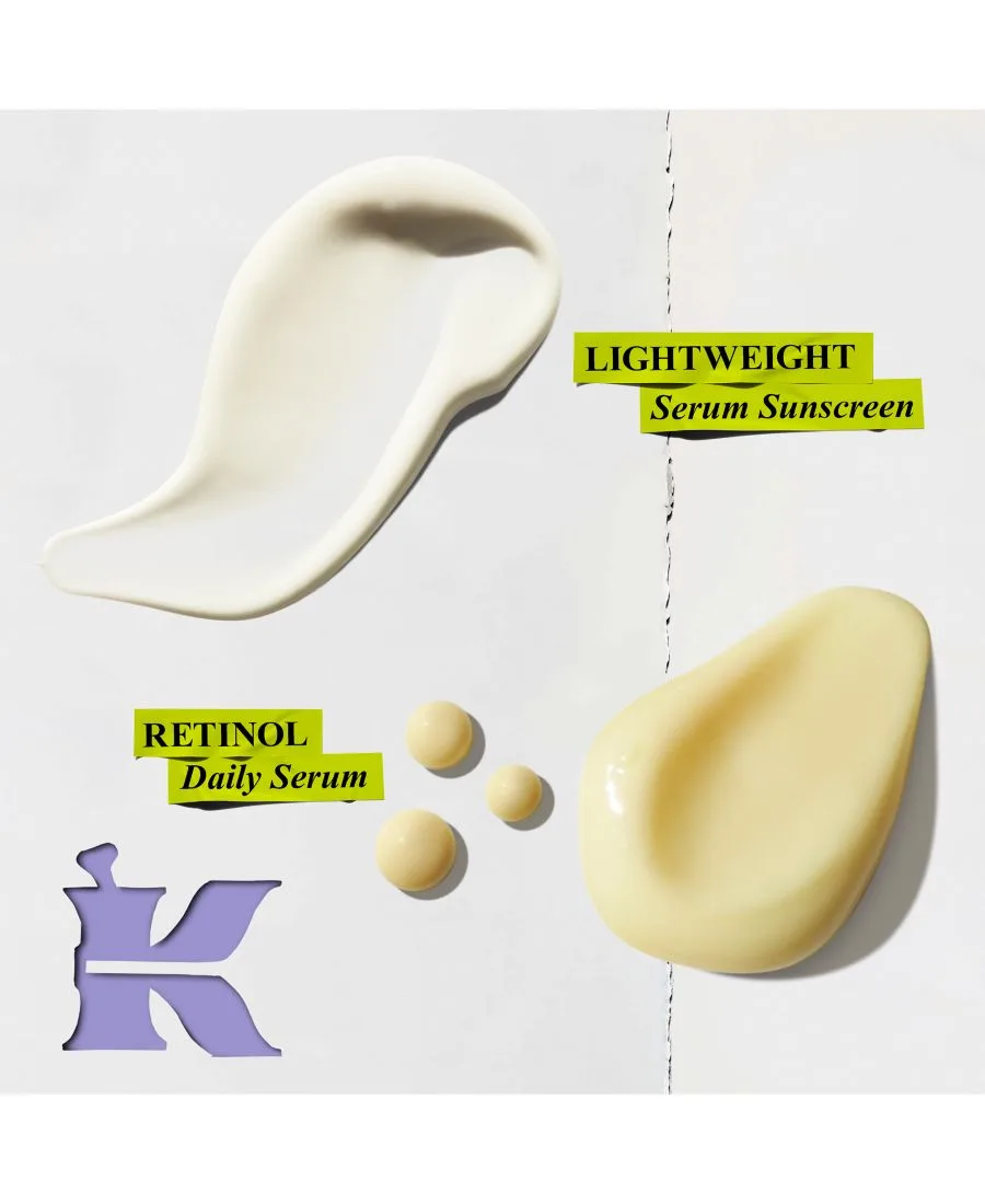 Kiehl's Since 1851 Набор из 2 средств: солнцезащитный крем и сыворотка с ретинолом для дневного и ночного применения — фото 2