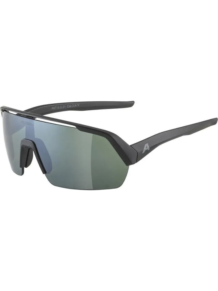 

Alpina Лыжные солнцезащитные очки черного цвета