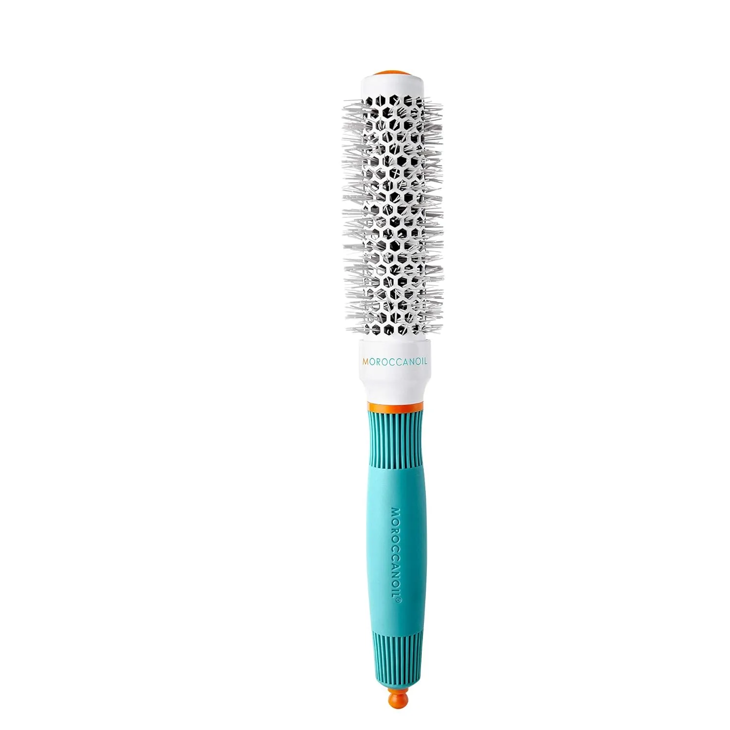Круглая керамическая щетка Moroccanoil, Blue, White