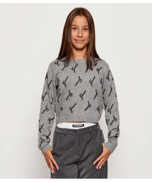 

Свитер Regular fit Guess, серый