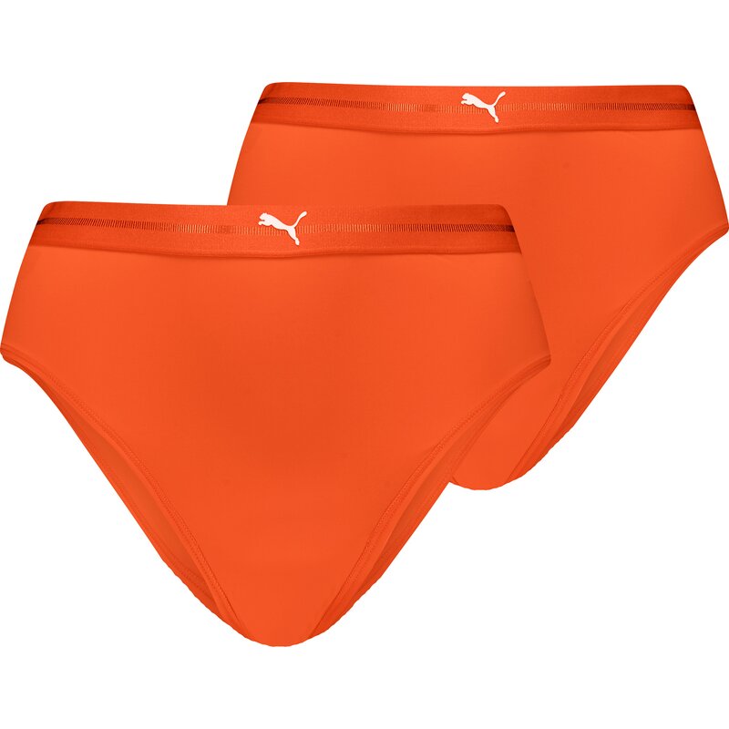 

Бразильские трусы с высокой талией, 2 шт. Puma, оранжевый