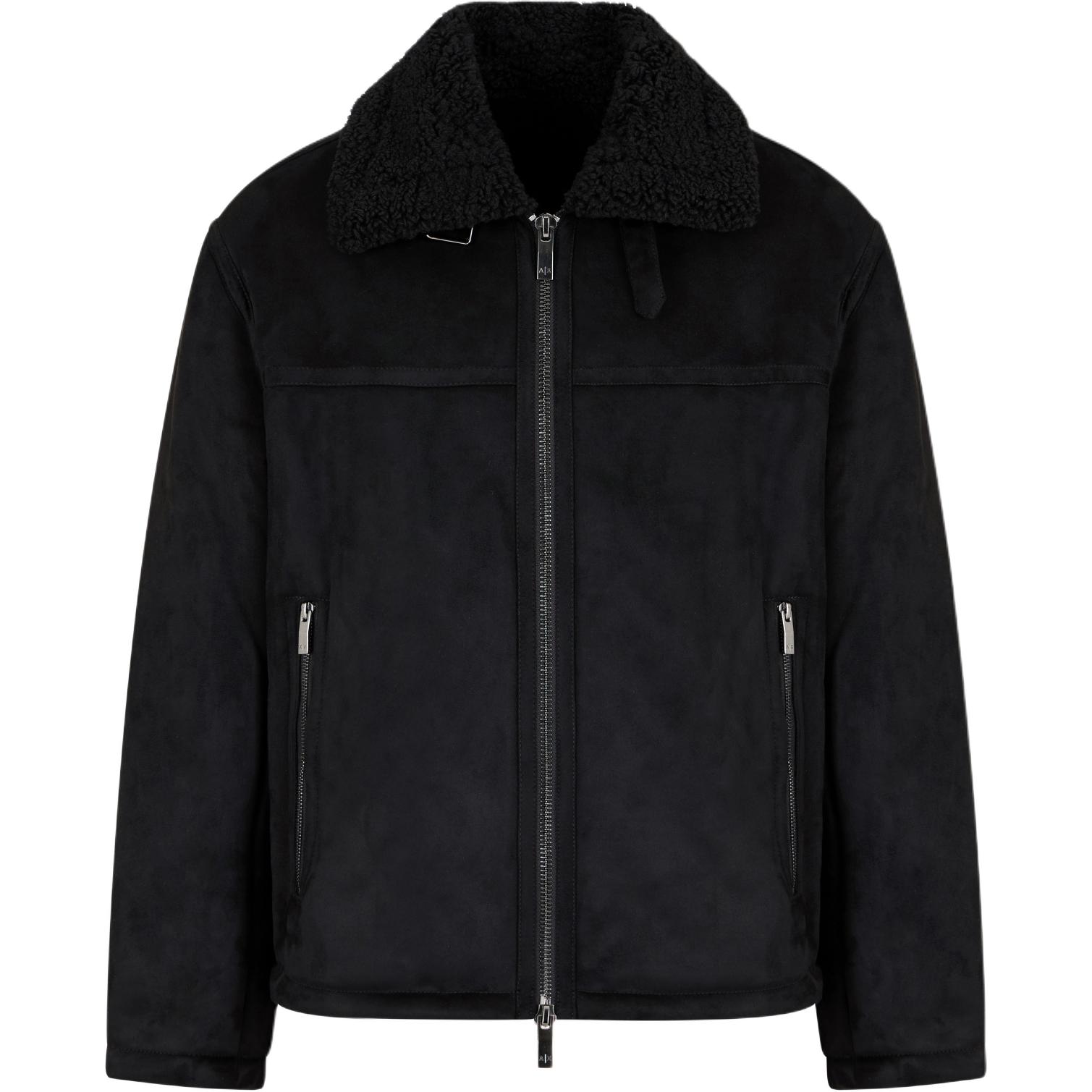 

ARMANI EXCHANGE Замшевая куртка, Black