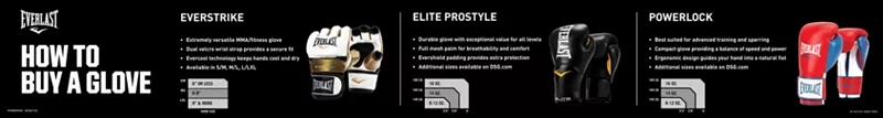 

Элитные перчатки Everlast Pro Style, красный