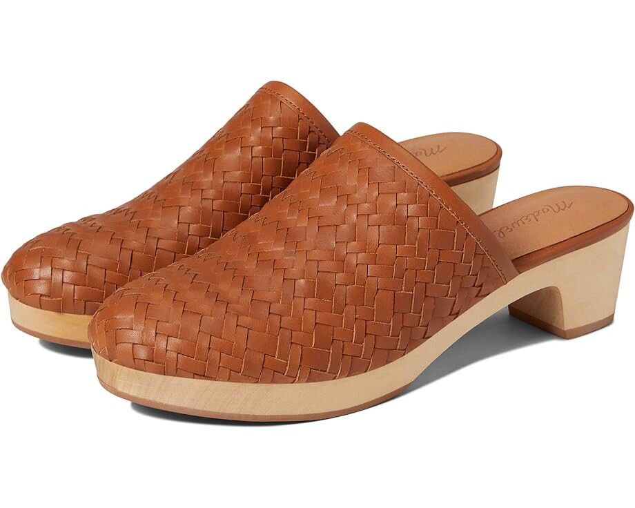 

Сабо Madewell The Jordyn Clog in Woven Leather, цвет Rustic Twig