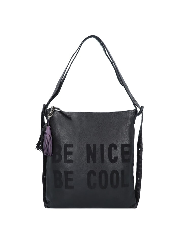 

Сумка через плечо TASCHENDIEB Leder 33 cm, черный