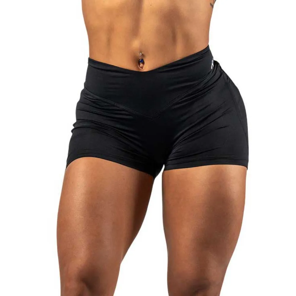 

Леггинсы Nebbia V-shaping belt strong beauty 428 short, черный