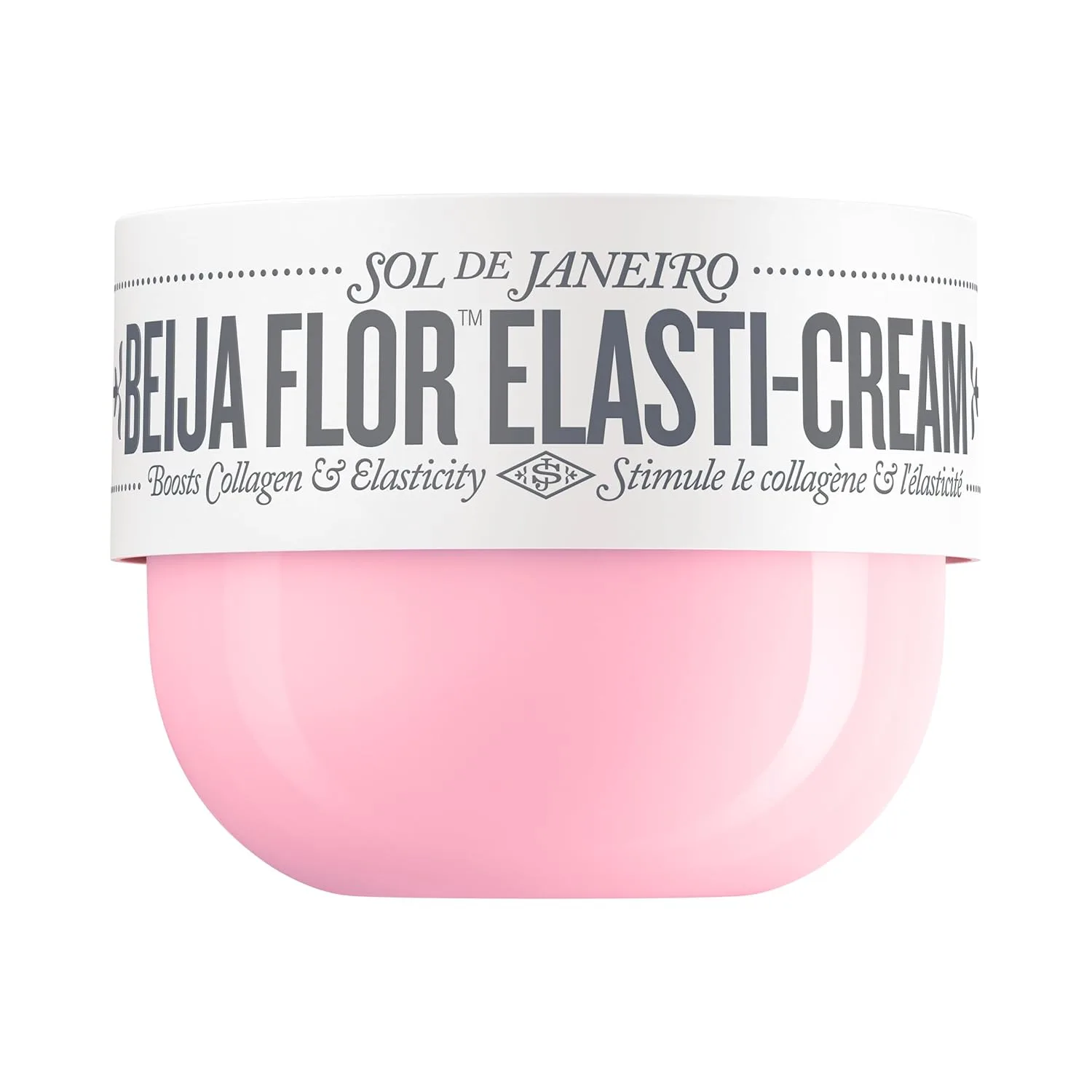 SOL DE JANEIRO Collagen Boosting Beija Flor Elasti-Cream Крем для тела 240 мл (1 шт.), pink