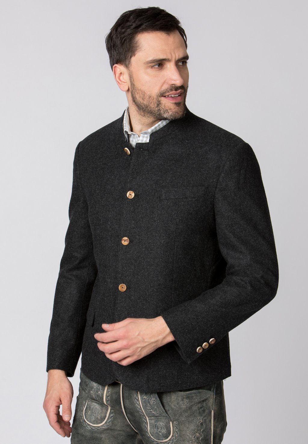 

Пиджак XAVER - Blazer jacket Stockerpoint, антрацит