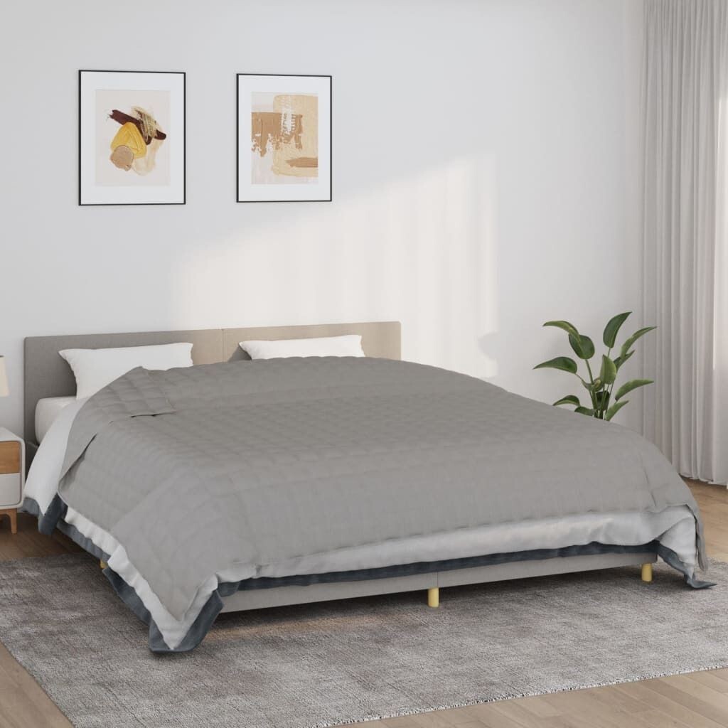 

Одеяло утяжеленное синее 120х180 см, ткань 5 кг. DKD HOME DECOR, серый