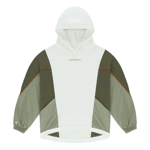 

Толстовка Converse Character Irregular Contrasting Colors Knit Loose Hoodie Retro White 10021057-A02