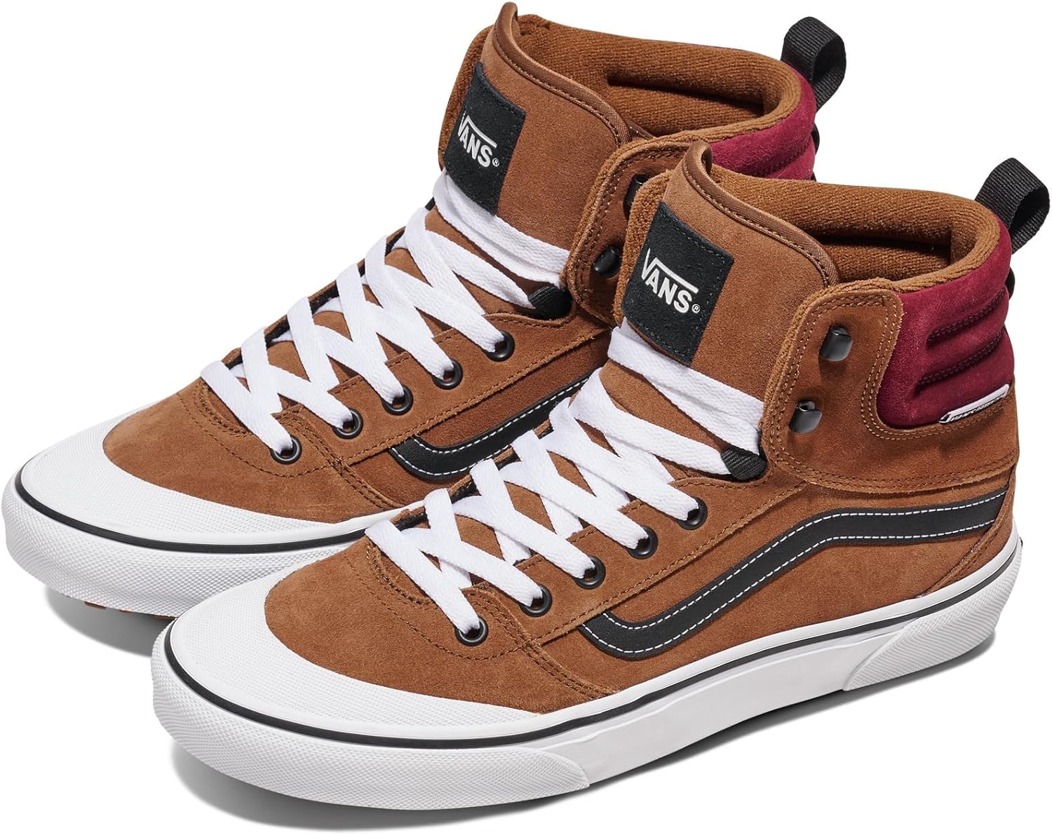 Мужские кроссовки Vans Ashwood Hi Vansguard высокие, Suede Dachshund — фото 2