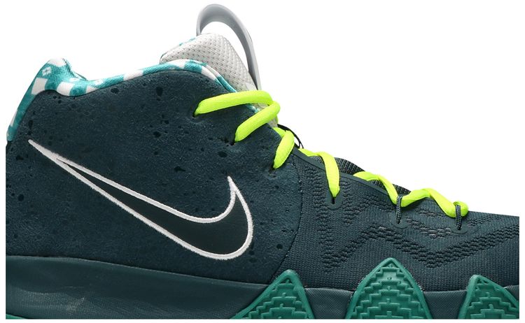 Кроссовки Nike Kyrie 4 'Green Lobster' PE, зеленый — фото 2