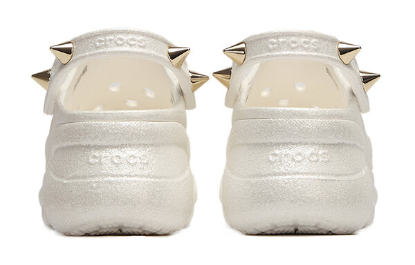Тапочки outdoor beach sports slippers white Crocs, белый — фото 4