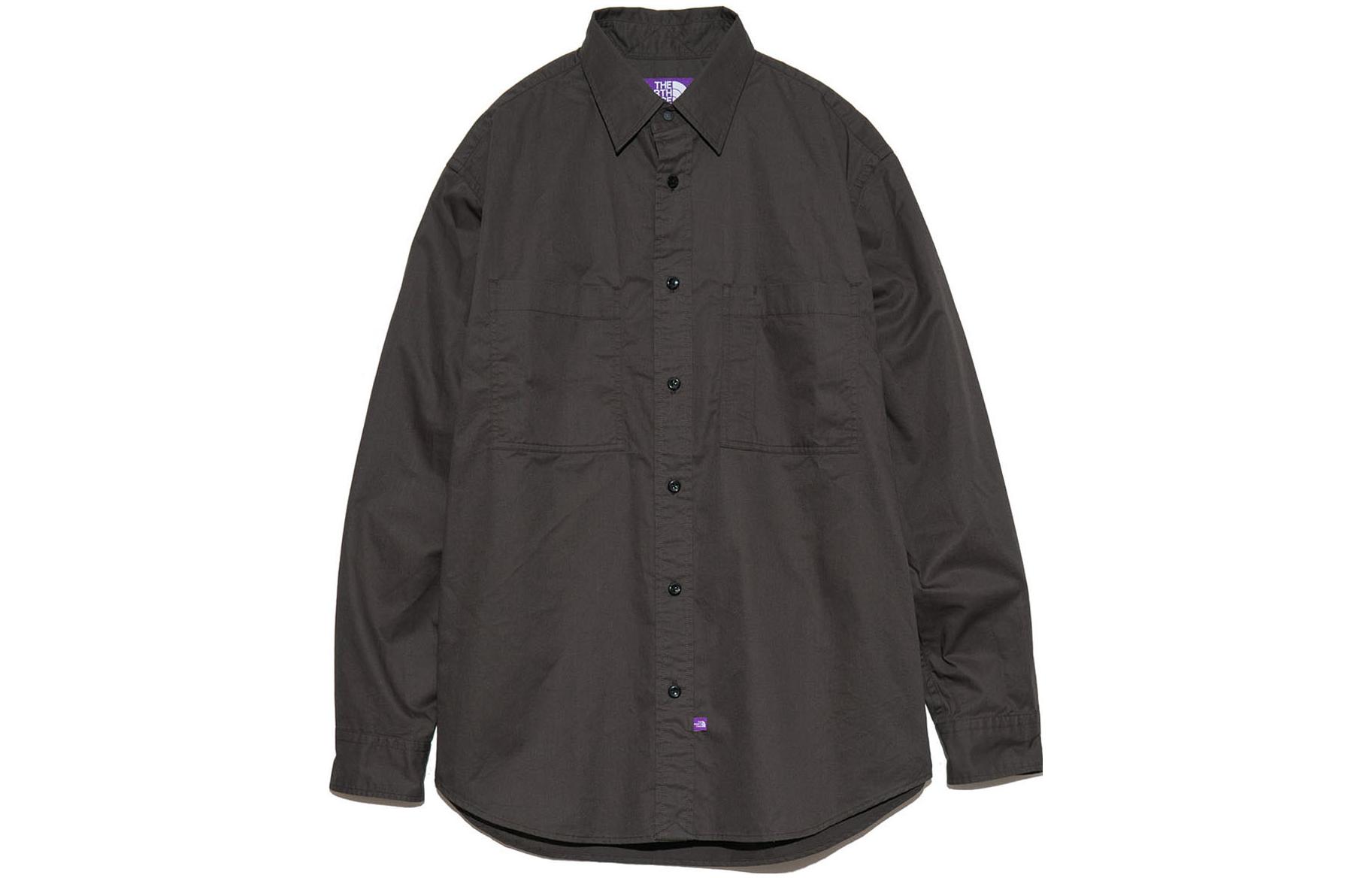 

Рубашка мужская угольного цвета THE NORTH FACE PURPLE LABEL, Charcoal/CH