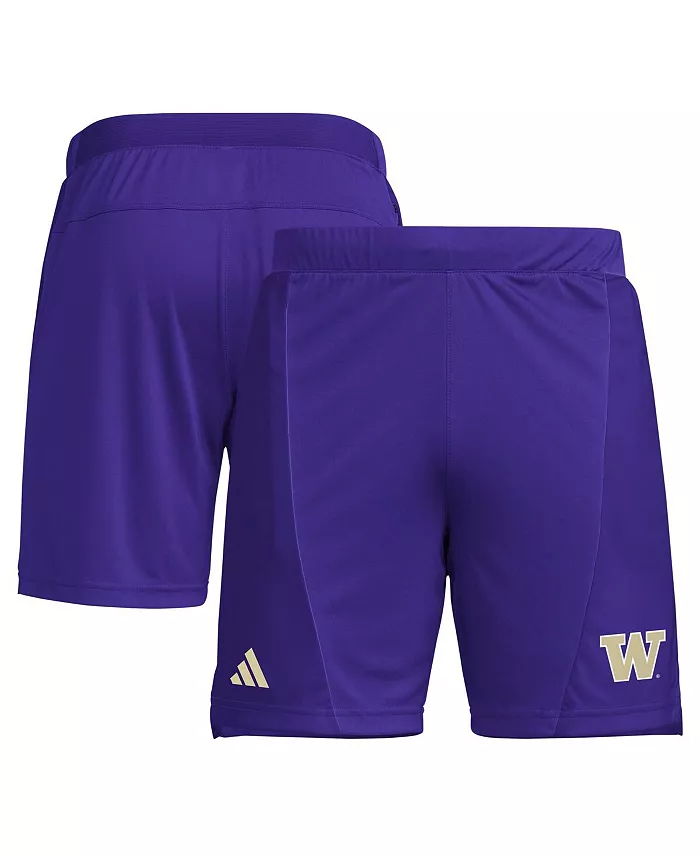 

Мужские фиолетовые шорты Washington Huskies для тренировок 7" AEROREADY adidas