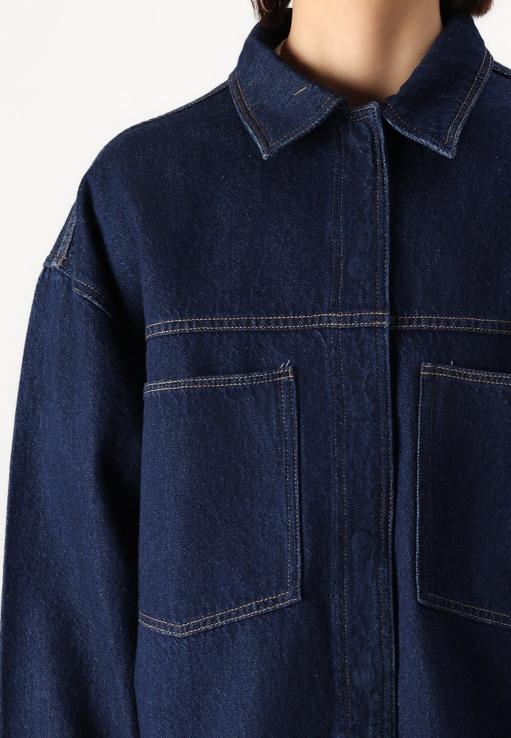 

Блузка на пуговицах ONLEMMIE SHIRT ONLY, темно-синий деним