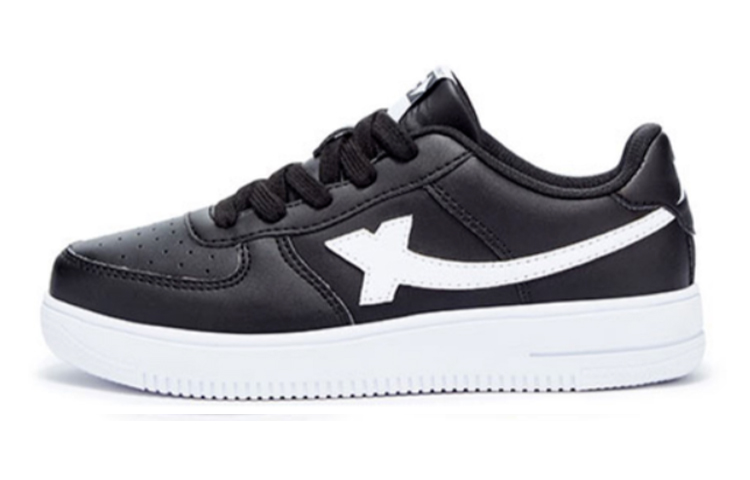 

XTEP Нескользящие, износостойкие, дышащие, низкие детские кроссовки для скейтбординга, черные, белые, унисекс