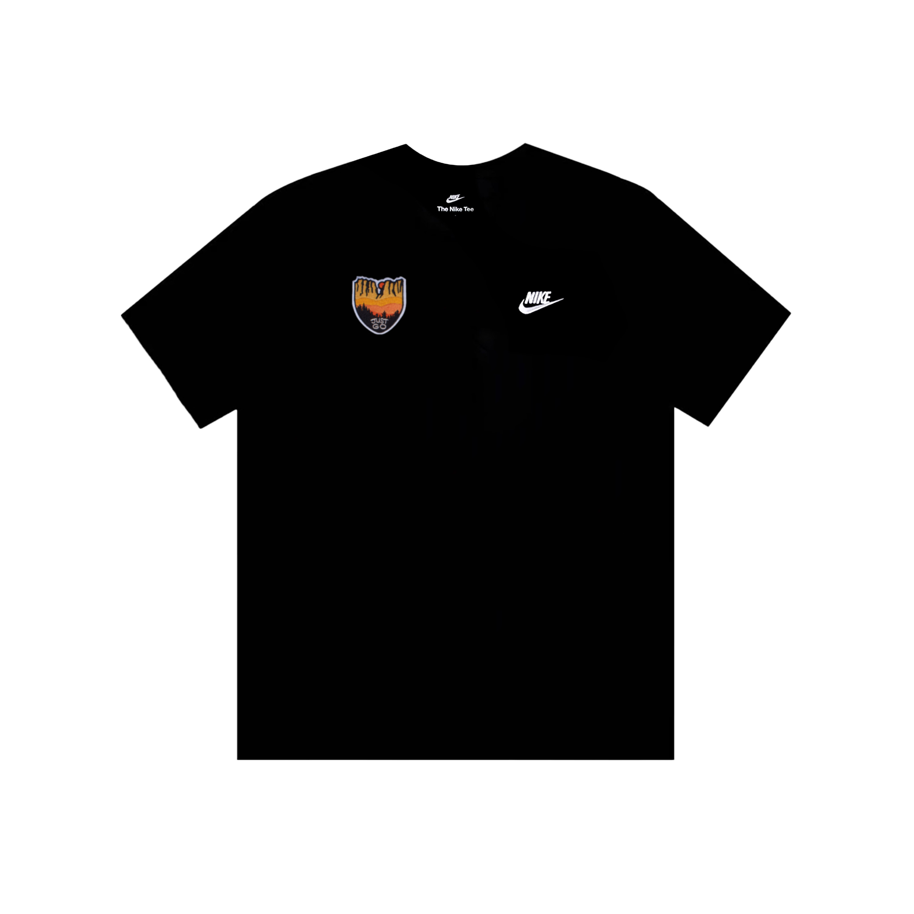 

Nike Футболка мужская черная, Черный, Nike Футболка мужская черная