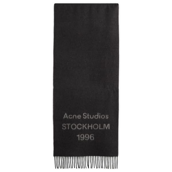 

Новый шарф Venus 1996 Acne Studios, черно-белый