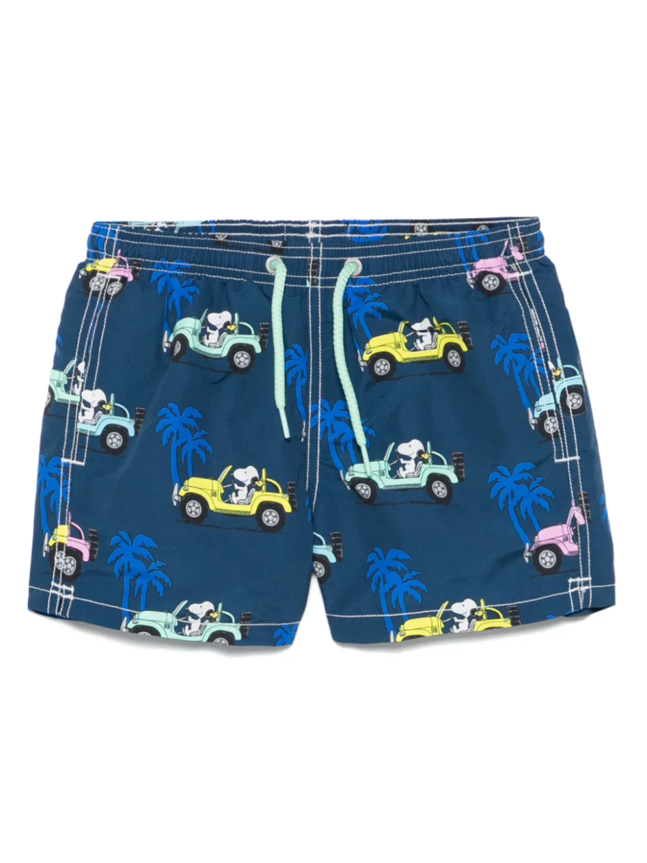 

Джинсовые шорты для плавания MC2 Saint Barth Kids x PEANUTS, синий