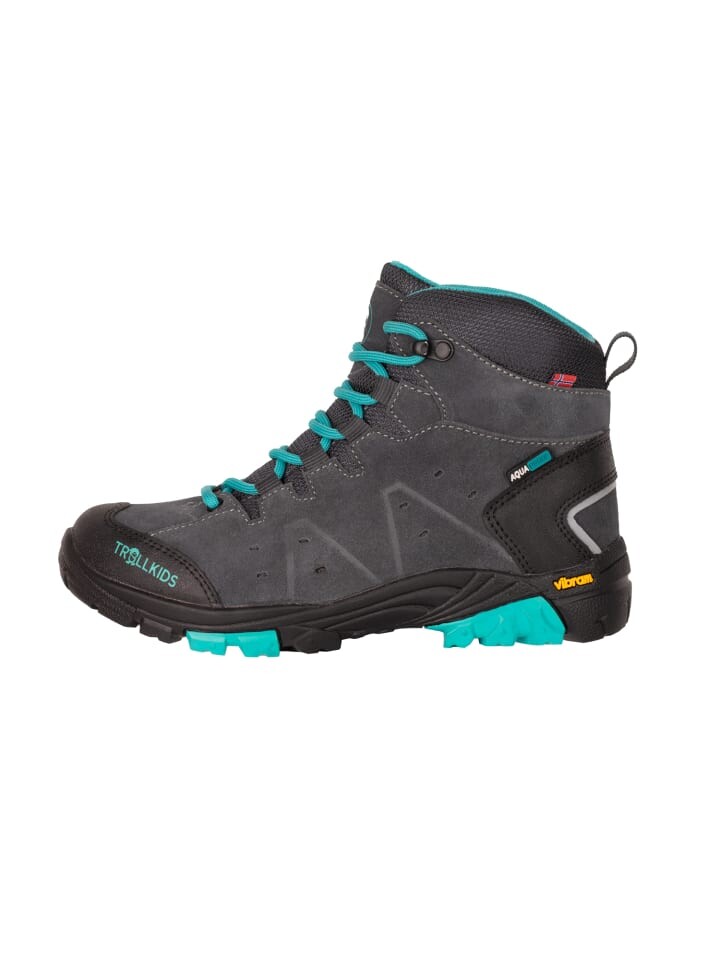 

Походная обувь Trollkids Wanderschuh Hiker Mid Trollsteinen, серый
