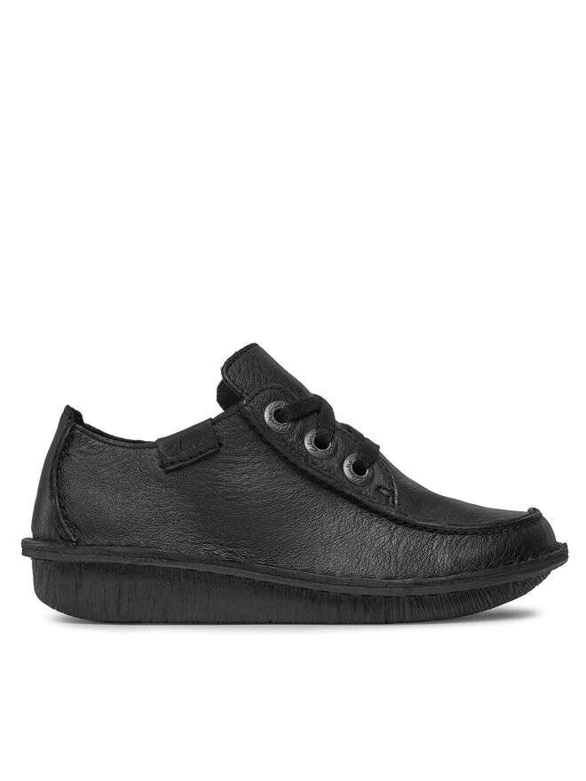 Туфли на плоской подошве Clarks, черный