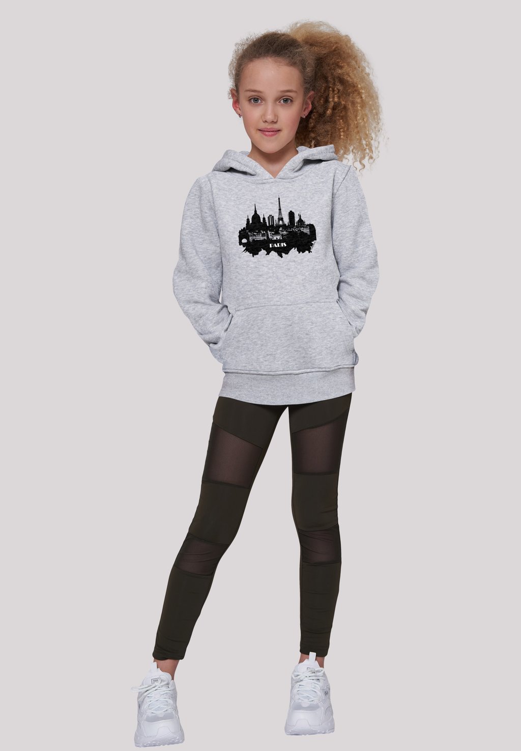 

Толстовка PARIS SKYLINE UNISEX F4NT4STIC, цвет heather grey