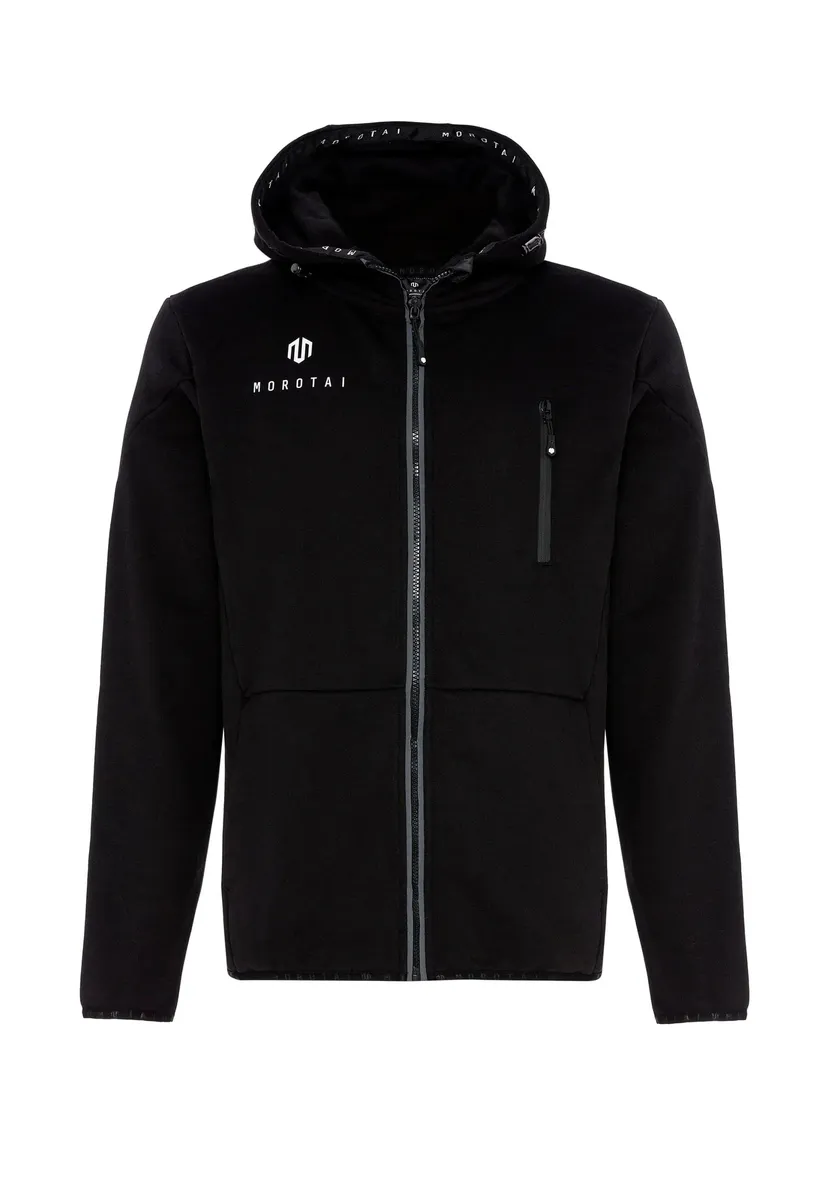 

Куртка всепогодная MOROTAI "MOROTAI Men's Morotai Neo Zip Sweatjacket" (1 шт.), с капюшоном, черный