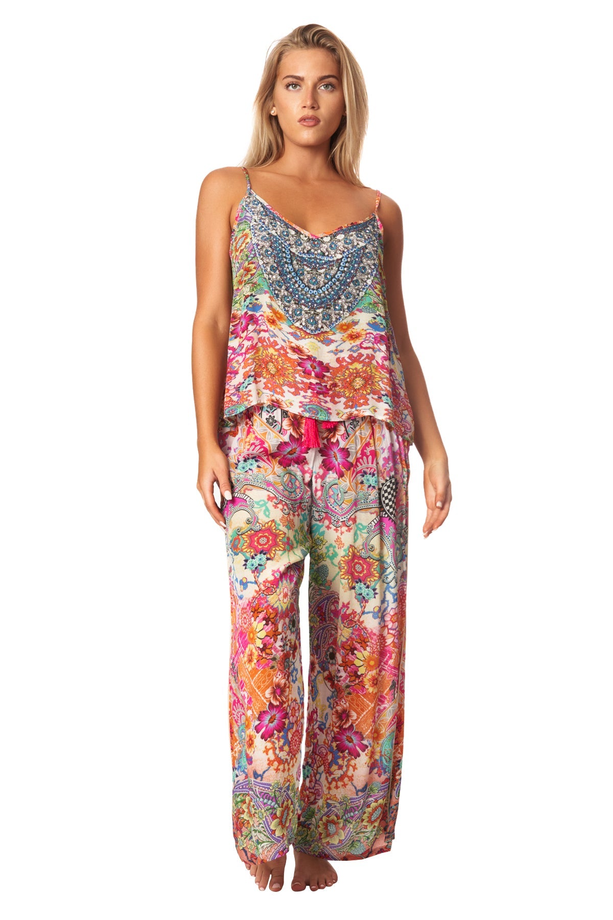 

Комплект из 2-х предметов брюк Sunset La Moda Clothing, цвет multi