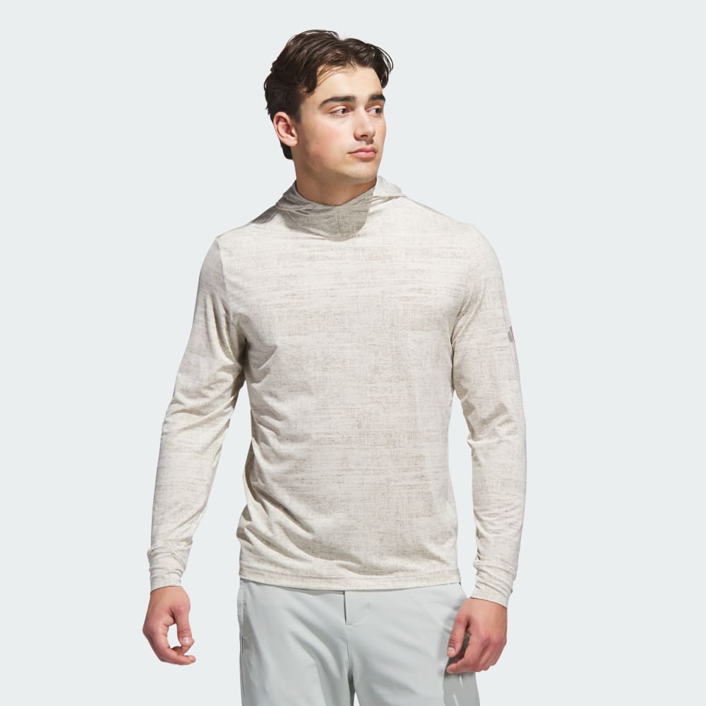

Спортивное худи Adidas Performance Printed Lightweight Hoodie, цвет Alumina/Putty Beige