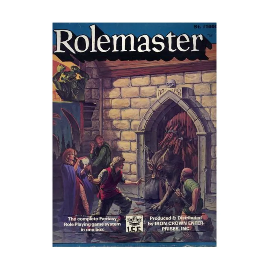 

Бокс-сет Rolemaster (2nd Edition, 1st Printing), Rolemaster (2nd Edition)