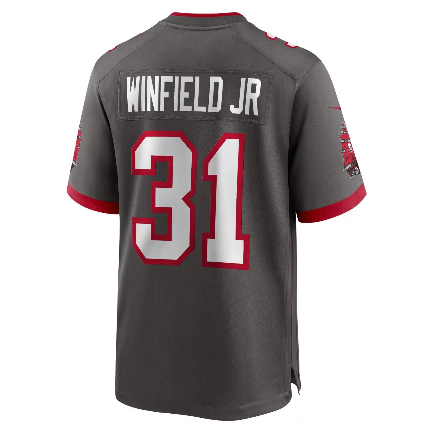 

Мужская футболка Antoine Winfield Jr. Pewter Tampa Bay Buccaneers Game Nike