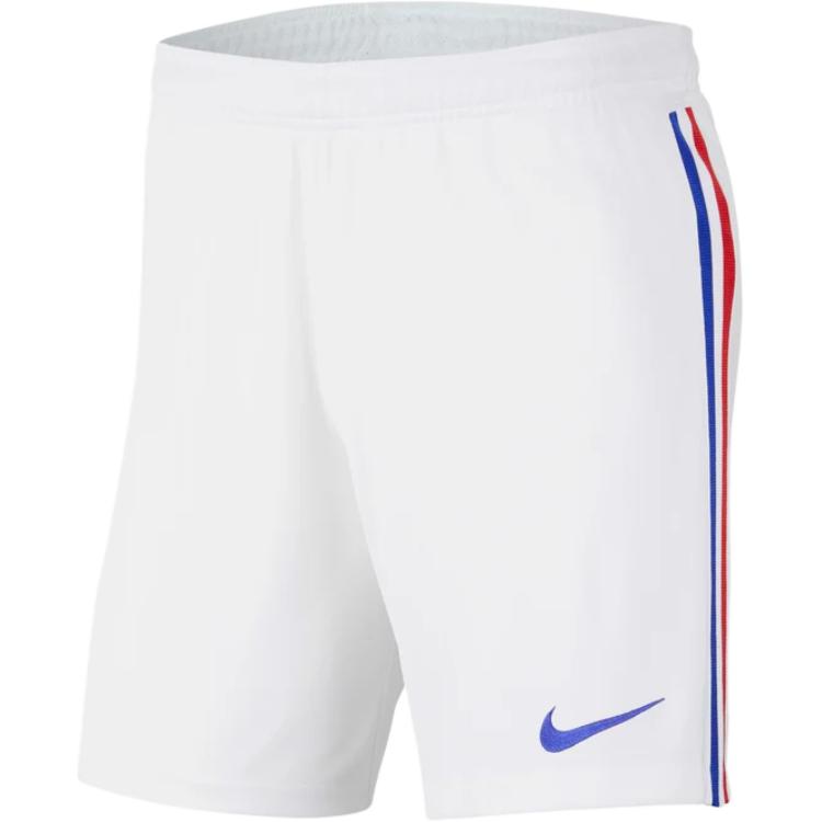 

Футболка FFF 2020 Stadium Home/Away Soccer Bottom Men's Nike, белый/мультиколор