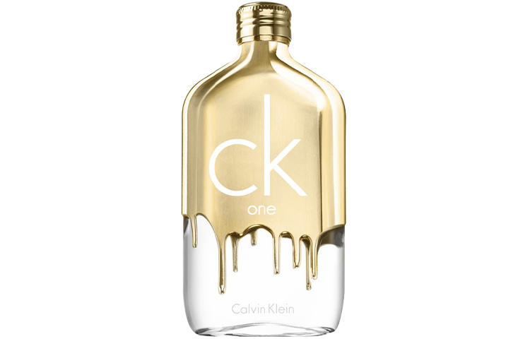 ONE Shimmering Gold Perfume Woody Tones Eau De Toilette Шалфей Пачули 50мл/100мл/200мл Calvin Klein, 200ml — фото 3