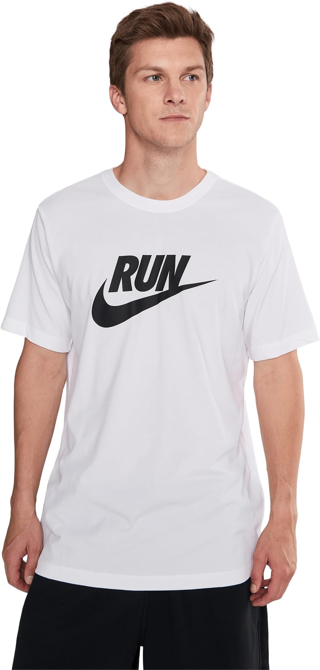 

Мужская футболка Dri-FIT Run Swoosh Nike, White, Белый, Мужская футболка Dri-FIT Run Swoosh Nike, White
