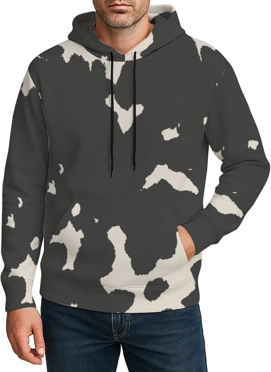 

Графический худи мужской, vibrant green, с карманом и кулиской Deovige