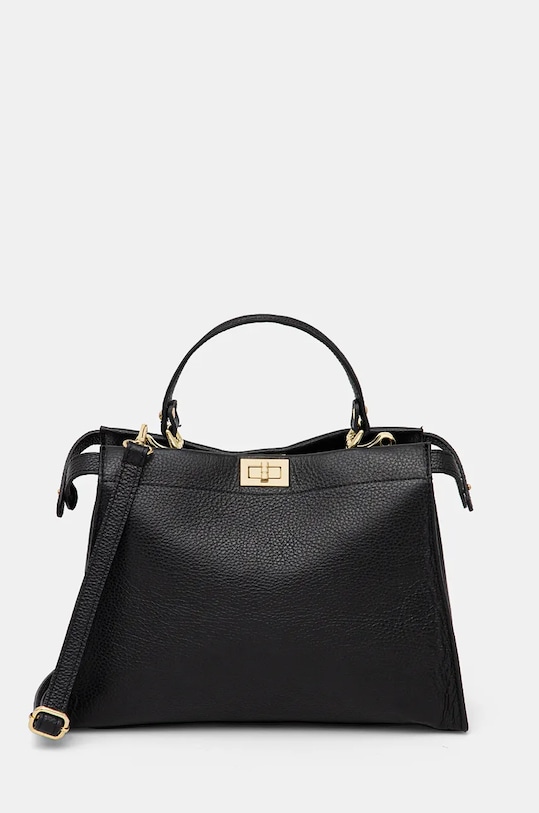 

Кожаная сумка Answear.Lab, черный