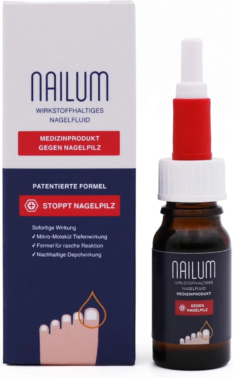 Лак против грибка ногтей «NAILUM», 10 мл Nailum