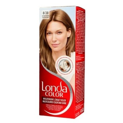 

Крем-краска для волос Londacolor № 8/38 Бежевый блондин, 1 унция, Art.Rozne