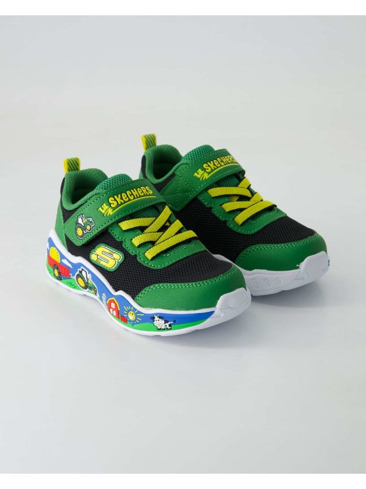 

Кроссовки на шнуровке Skechers, зеленый