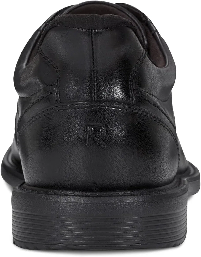 Мужские оксфорды Rockport Seaver, Black Leather — фото 2