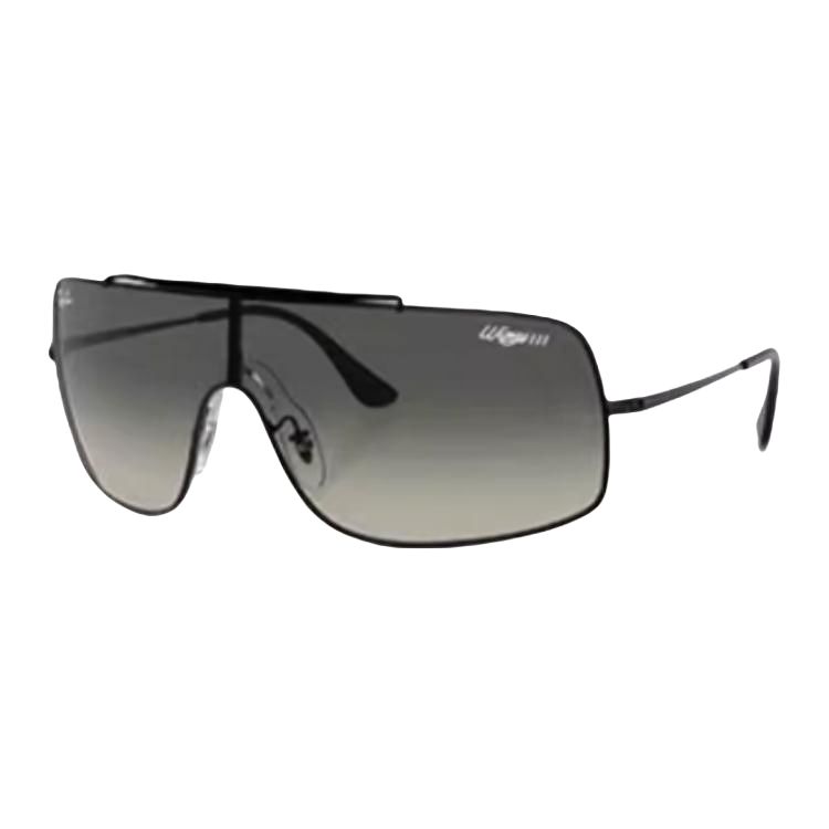 

Квадратные солнцезащитные очки Ray Ban Wings Iii RayBan, черный/серый