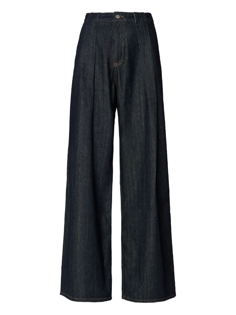 

Плиссированные джинсы Haru No44, синий