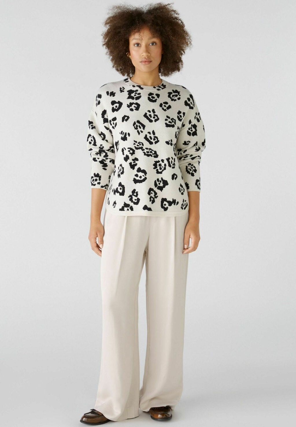 

Джемпер LEOPRINT Oui, кремовый