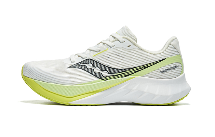 

Tide 2 White Citron Saucony, бело-зеленая