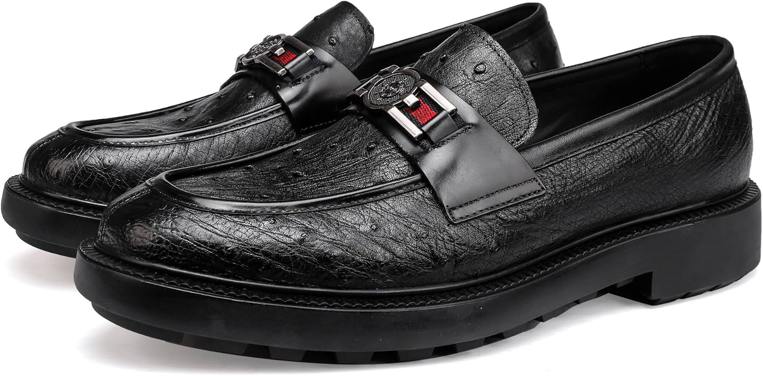 

Классические мужские туфли из натуральной кожи Golden Coxes Family, черный