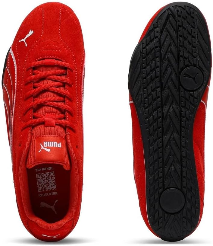 Кроссовки Puma Unisex-Adult Catch, Candy Apple/Puma White — фото 2