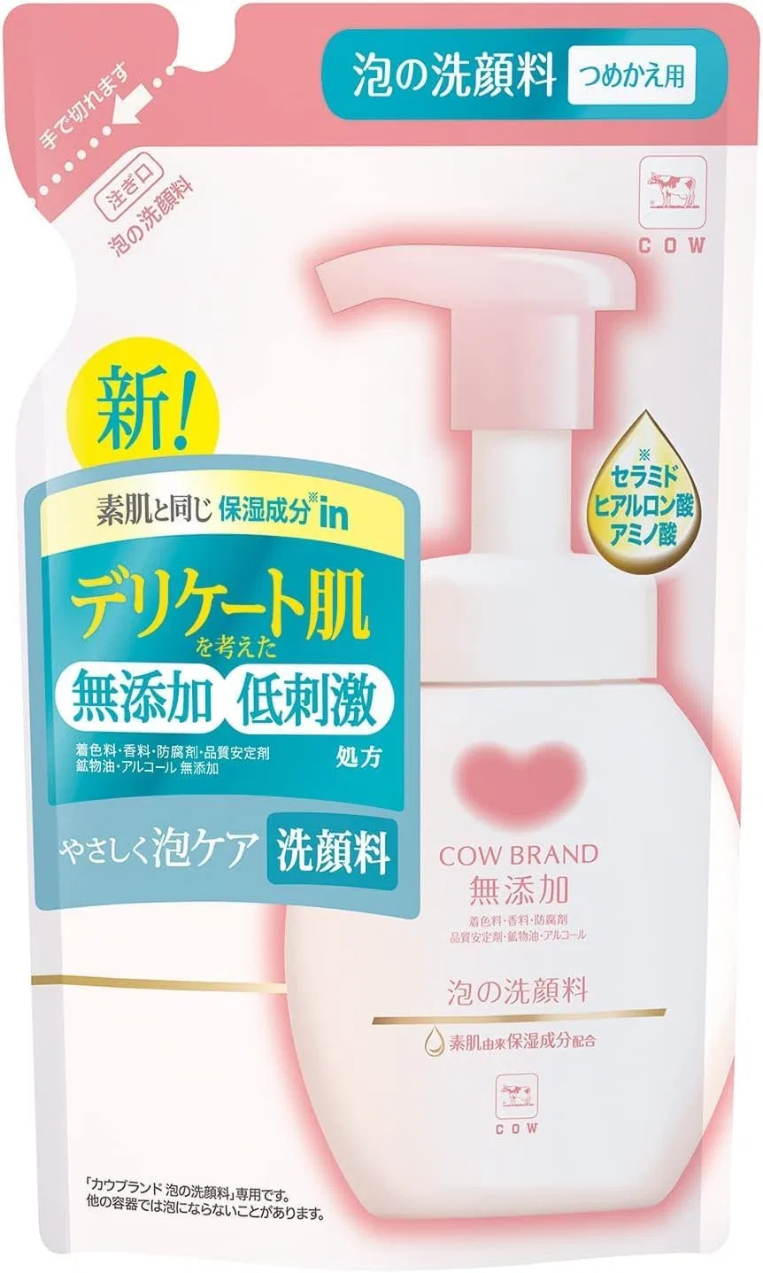 Пенка для умывания No Additives — Cow Brand без добавок, 140 мл