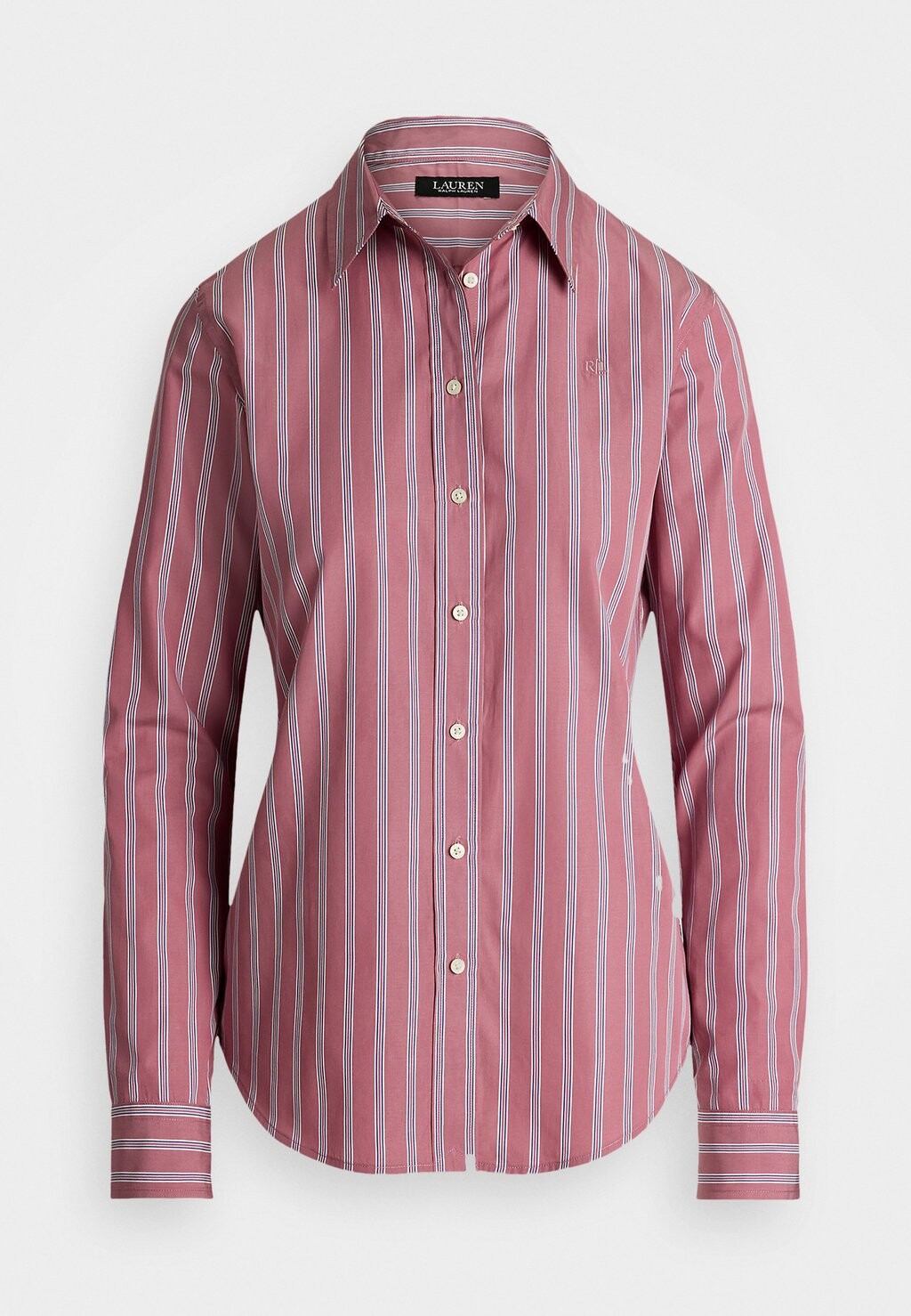 

Блузка на пуговицах CLASSIC FIT STRIPED BROADCLOTH SHIRT Lauren Ralph Lauren, розовый