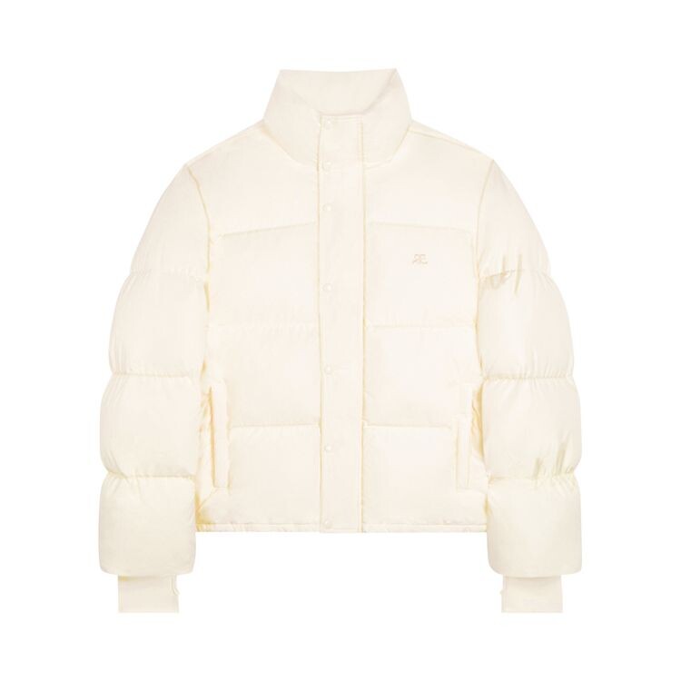 

Куртка Courrèges Nylon Puffer Jacket Natural, белый